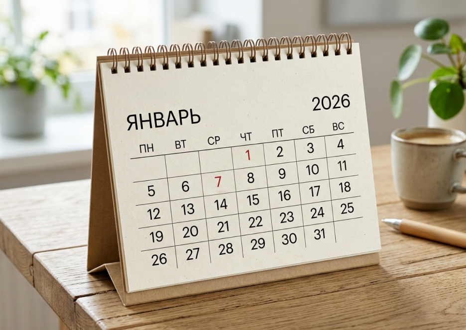 Настольные календари (Домики)
