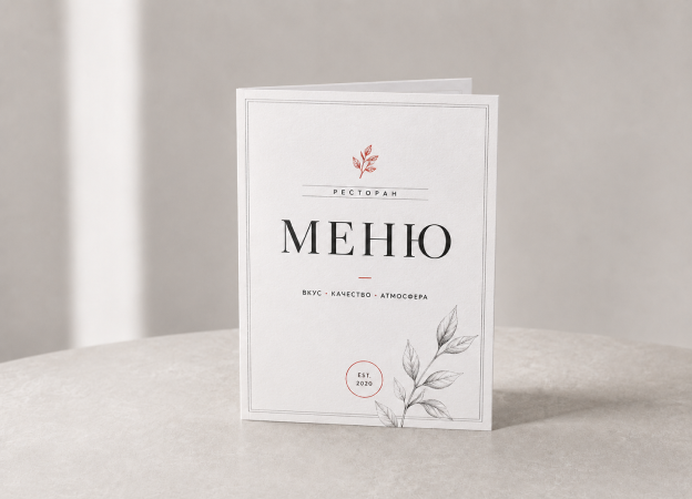 Меню